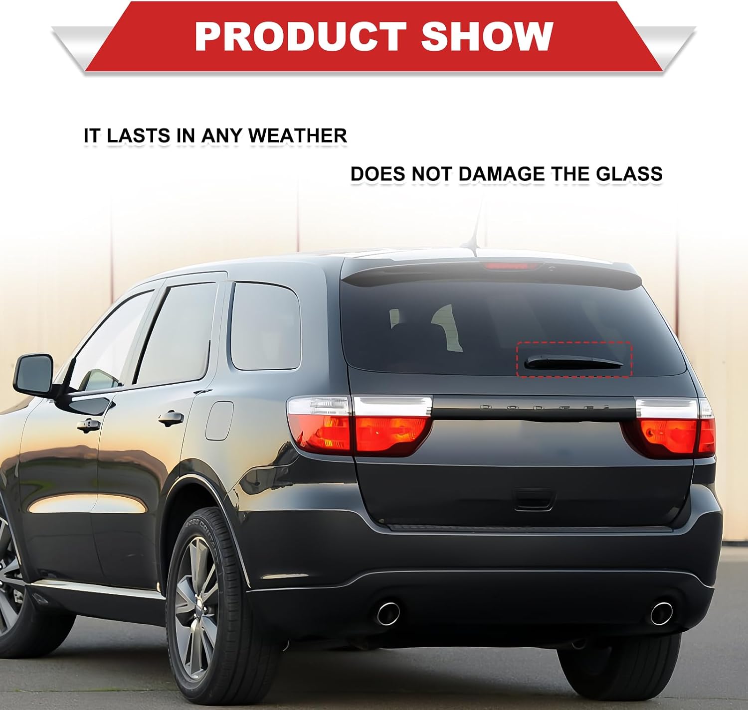 12"Wiper Blade Rear - 12 inch(12-A) Back Windshield Rear Wiper Replacement for Dodge Journey 2022-2008 Durango 2022-2011/Toyota RAV4 2012-2001 Highlander 2019-2001 /Lexus NX RXL UX 2022-2015