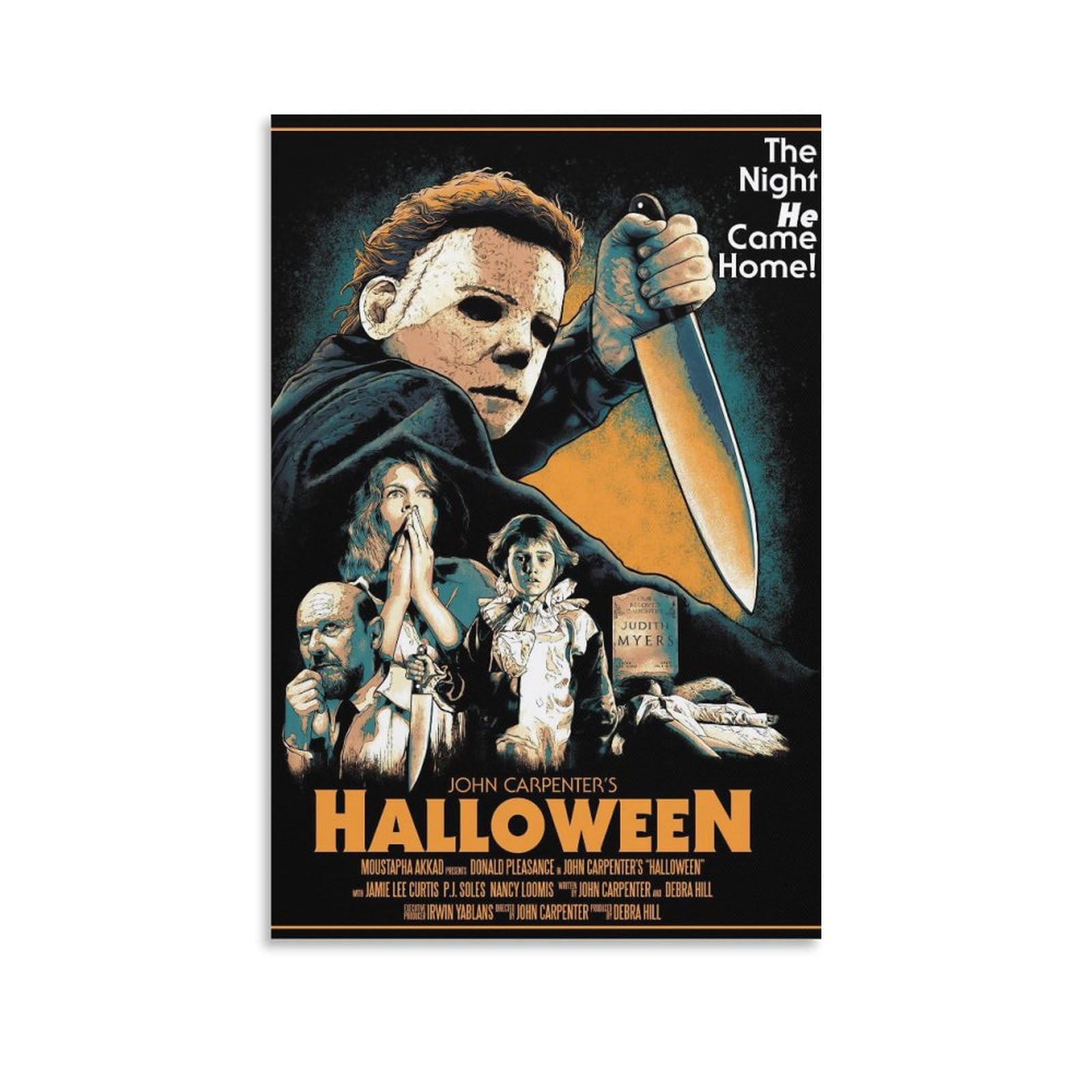 Amazon.co.jp: ハロウィン(1983) クラシックホラー映画ポスター