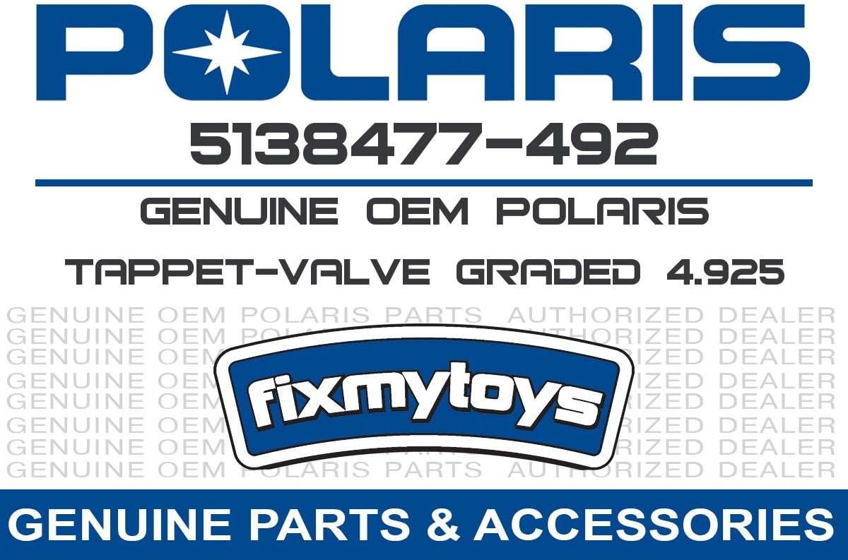 Polaris Ranger Graded Valve Tappet, 4.925, Genuine OEM Part 5138477-492, Qty 1