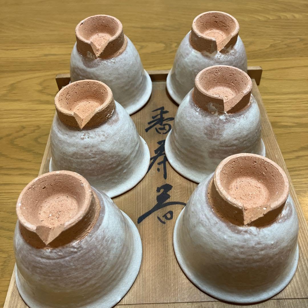 Amazon | 榮泉作 萩焼 急須茶碗6客セット | ノーブランド品 | 急須