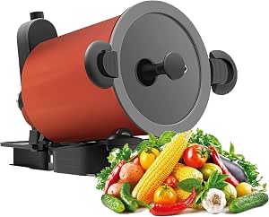 Full Automatic Cooking Machine, Multi-Function Non-Stick Pan Stir-Fry Cooker, 360° Rotating Heating Pot, Red