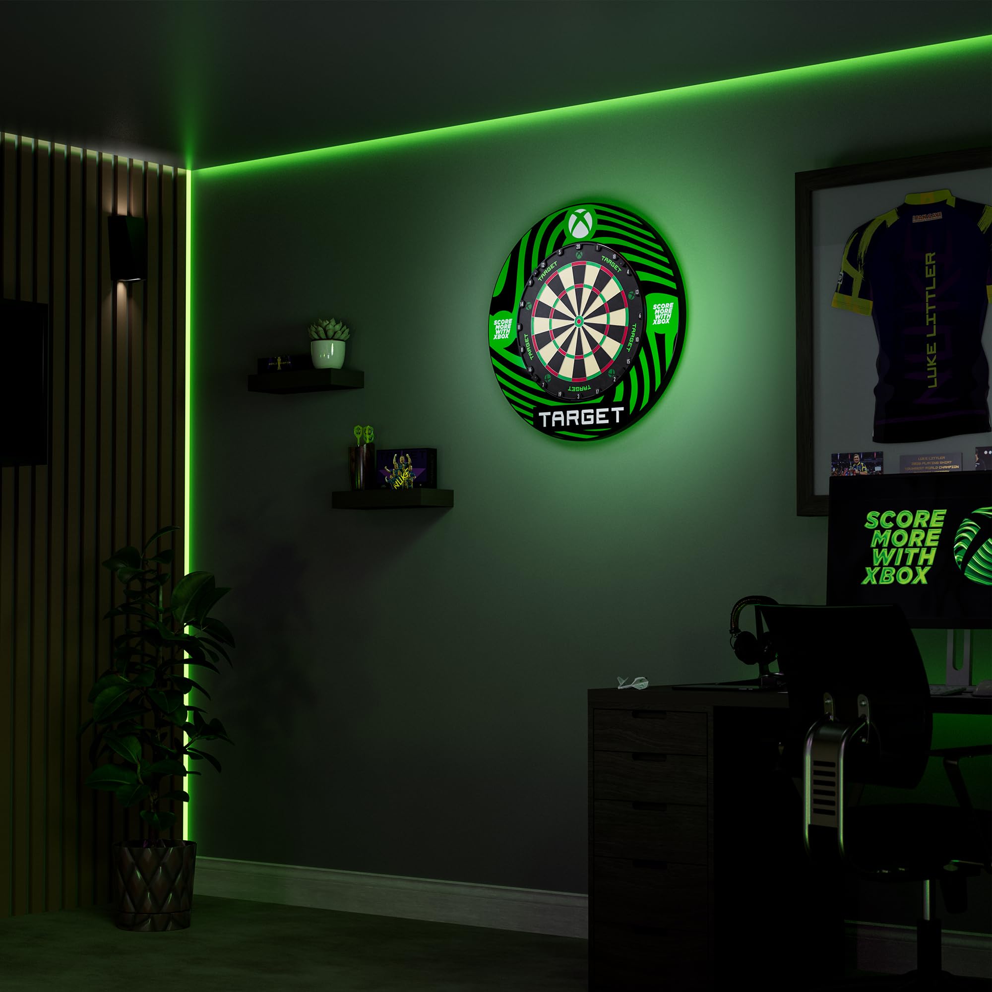 Amazon | Target Darts TARGET x X BOX ダーツボード & サラウンド