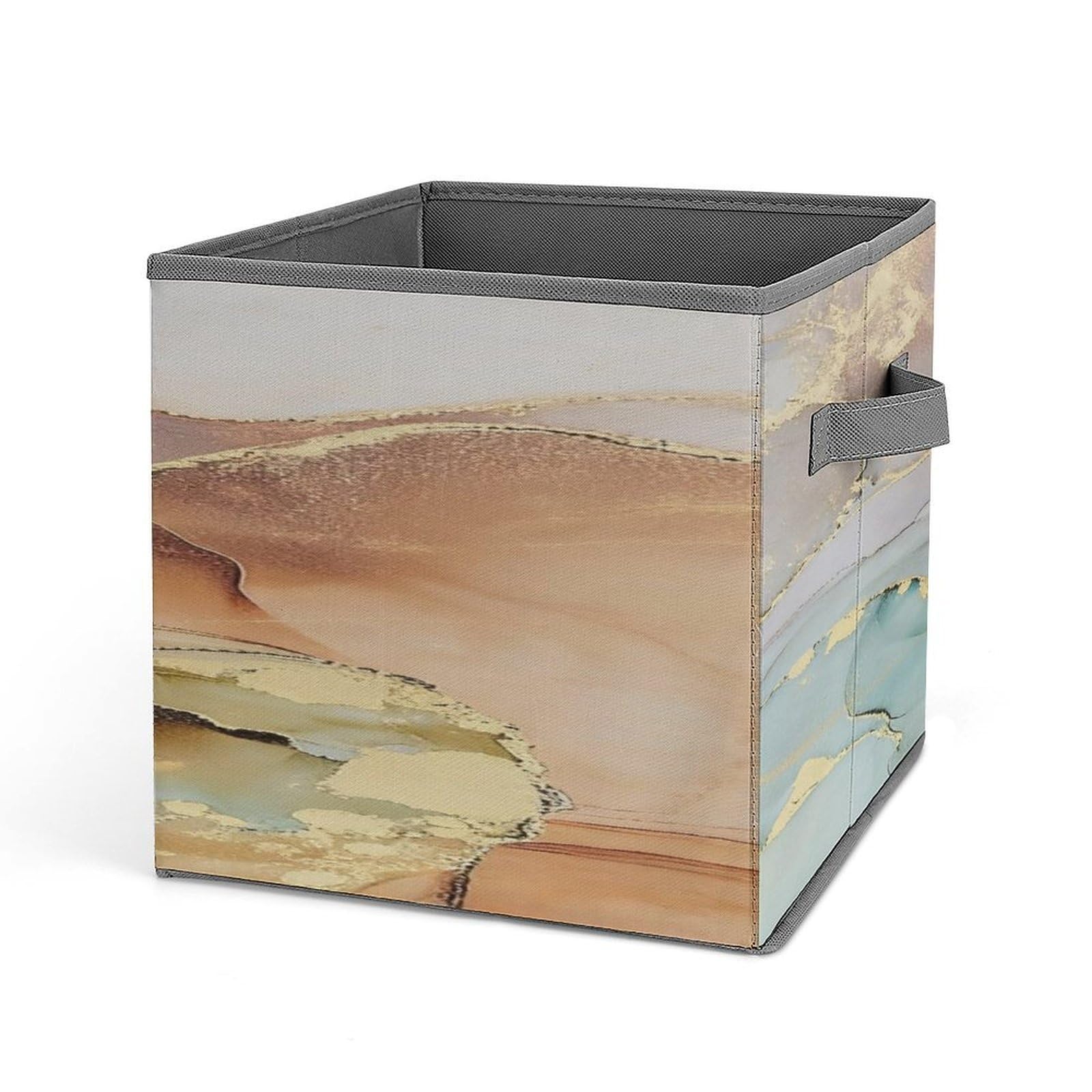 Fekiloot Style Ink Flow Sparkle Storage Bins Storage Baskets