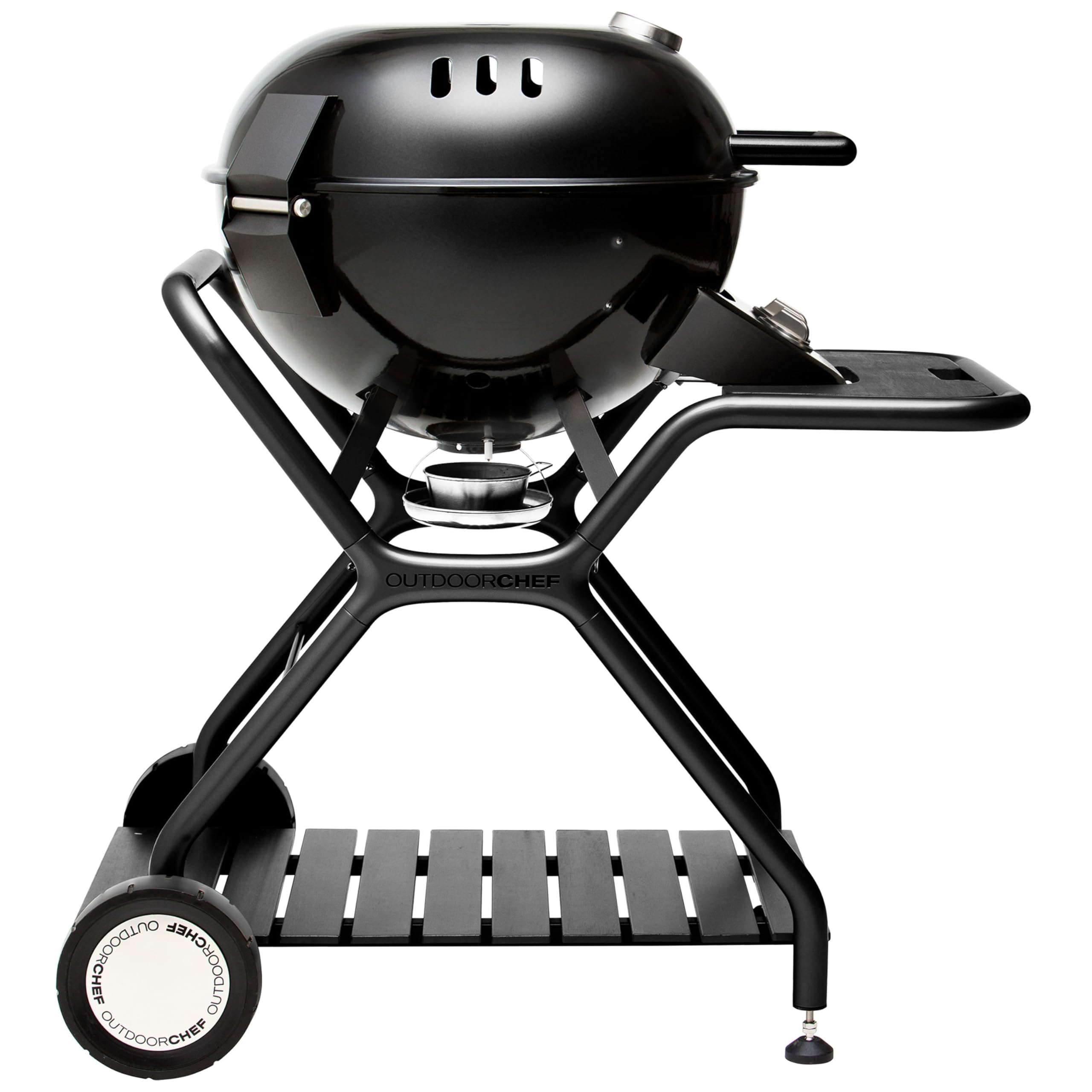 BARBECUE A GAS Outdoorchef ASCONA 570G NERO CON SISTEMA DI COTTURA BREVETTATO IN SVIZZERA