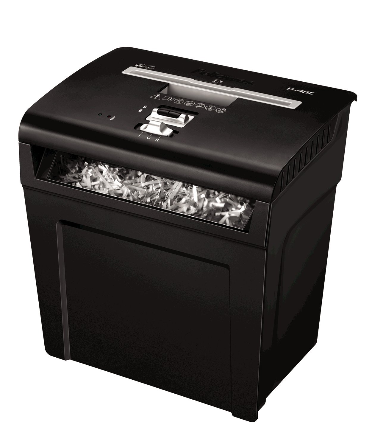 Fellowes P-48C Cross Cut Shredder with Patented Safety Lock