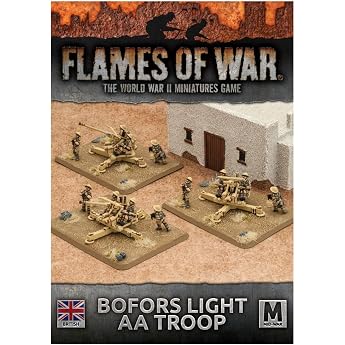 BBX36 Flames of War 15mm - Bofors Light AA Troop