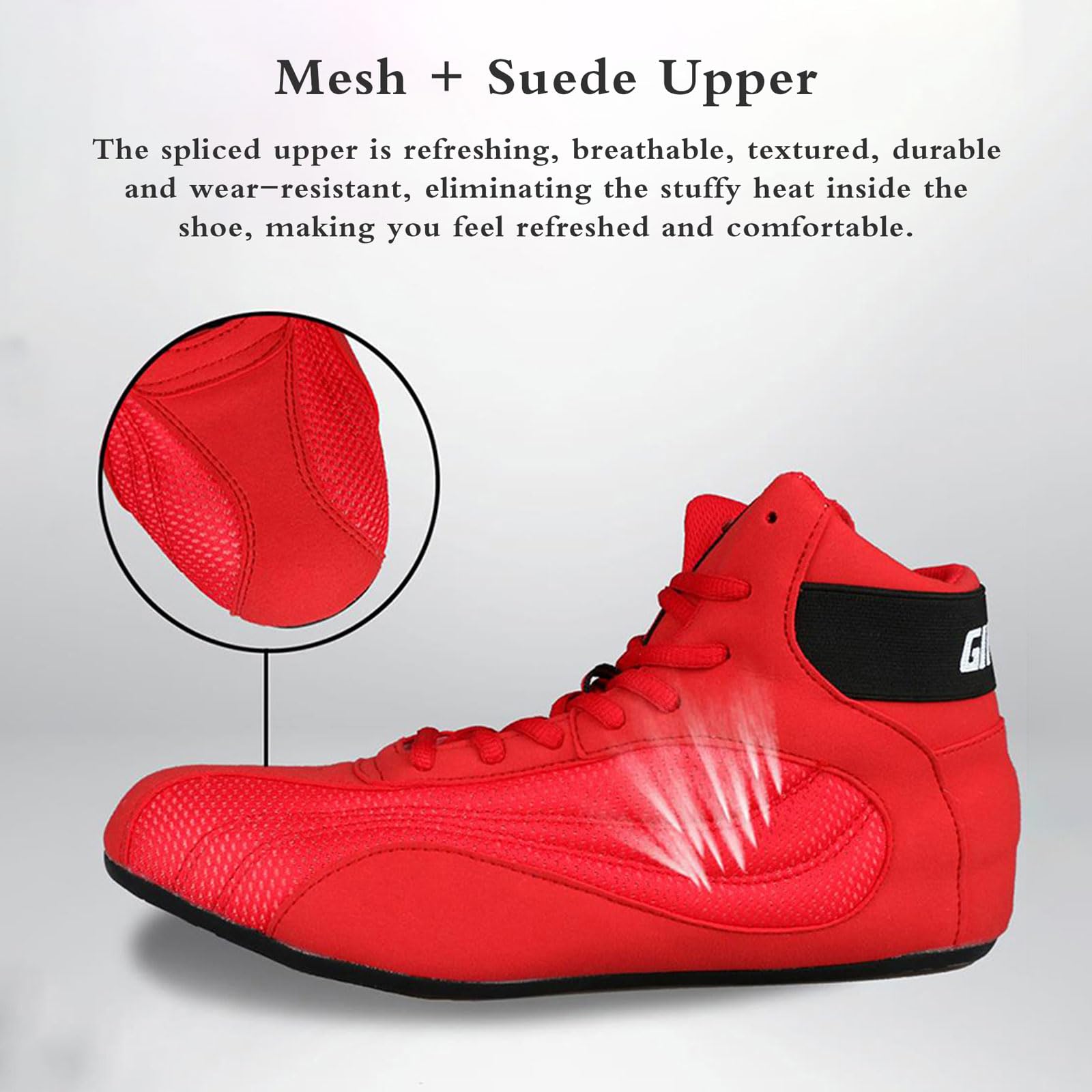 Zapatillas De Lucha Libre Kraftpaid Zapatos De Boxeo,Calzado De