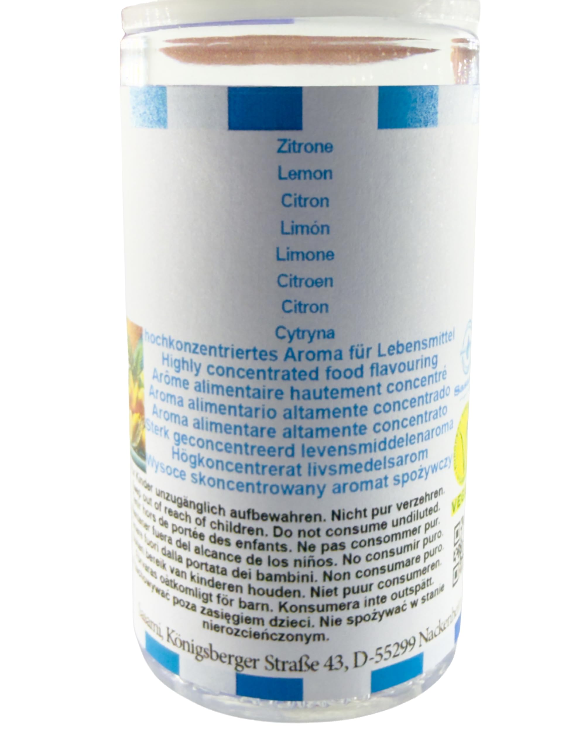 Zitrone Aroma Konzentrat - Vegan - Sasami - 100ml