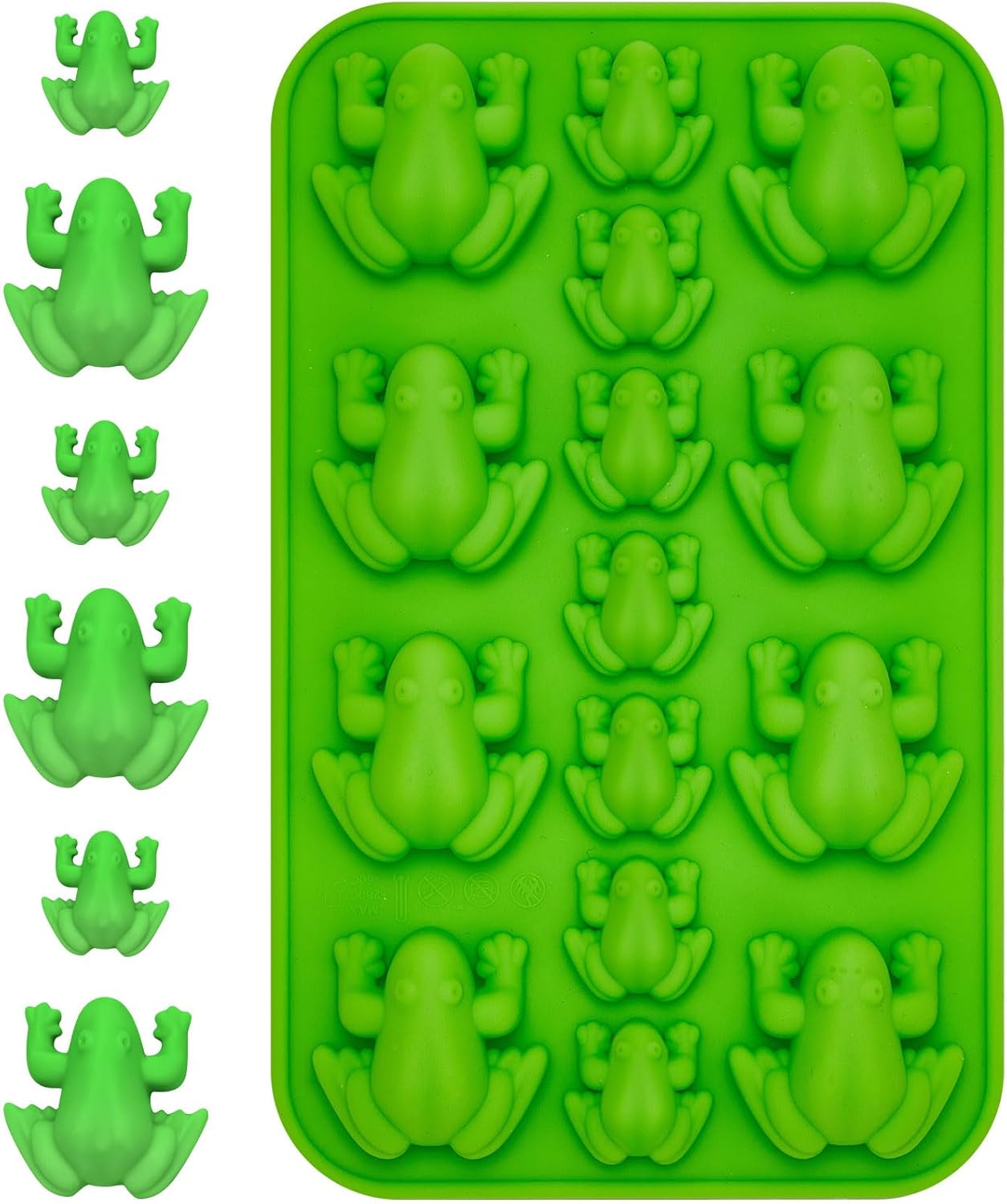 Domensi Silicone Frog Chocolate Mold Candy Frog Shaped