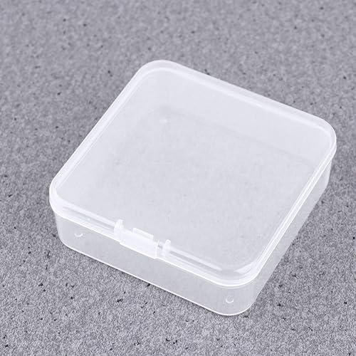 Miniatura 6 de ONDIAN CHUNCIN - 24Pcs Plastic Jewelry Holder Small Square Beads Organizer Desktop Sundries Container Earring Bracelet Storage Case for Home Shop
