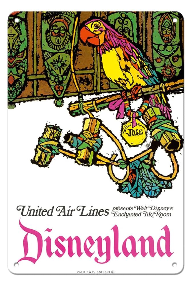 ユナイテッド航空 ハワイ ビンテージ ポスター オリジナル Tiki ユナイテッド航空 ハワイ ビンテージ ポスター オリジナル Tiki