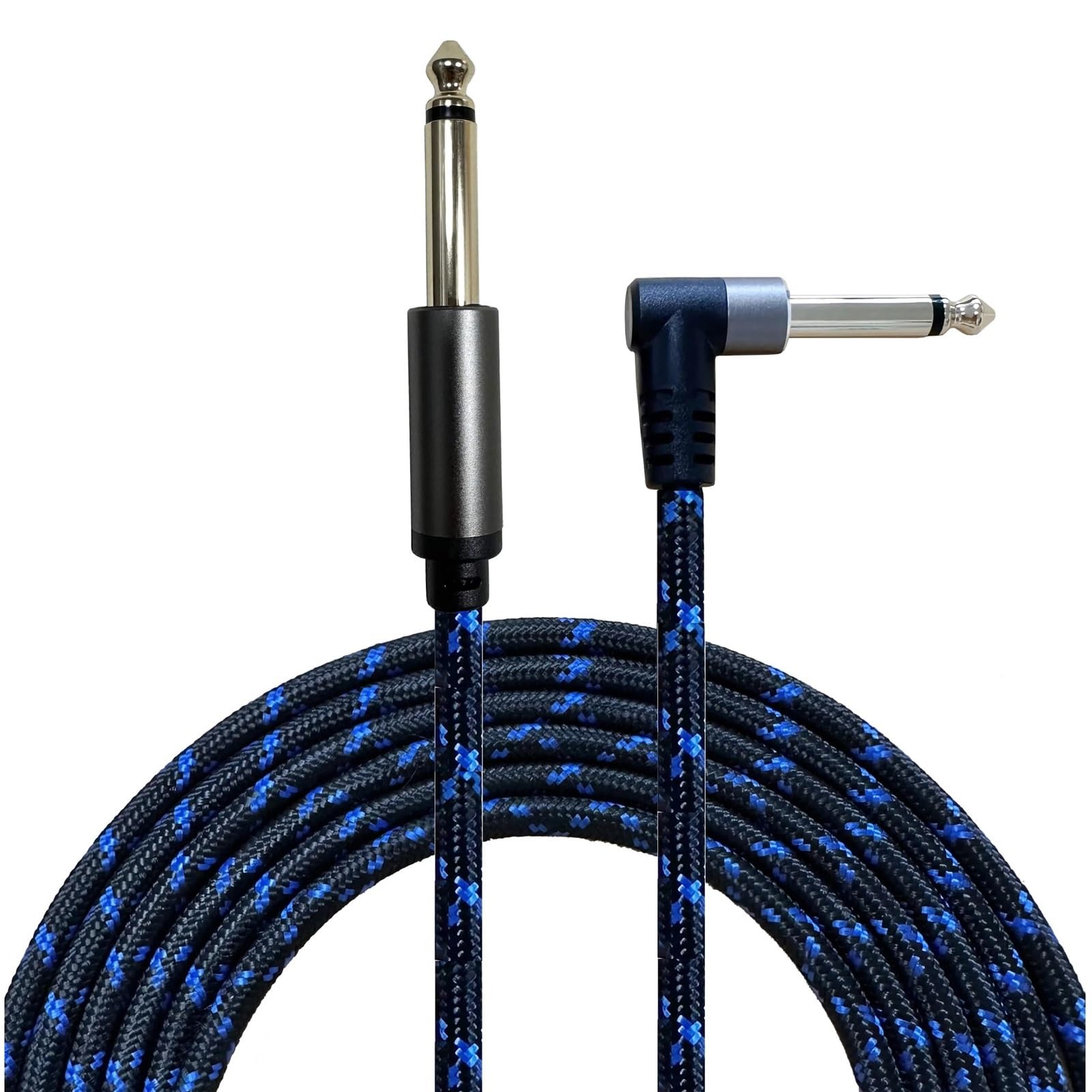 Universelles Gitarren Audiokabel Monokabel 6,5 Mm Für E-Gitarren Mischverstärker | Verbesserte Signalintegrität durch robuste Folienabschirmung, wodurch Störungen minimiert werden.(Type2,10m)