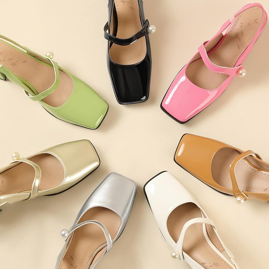 Amazon.com | Optigard Women's Patent Leather Slingback