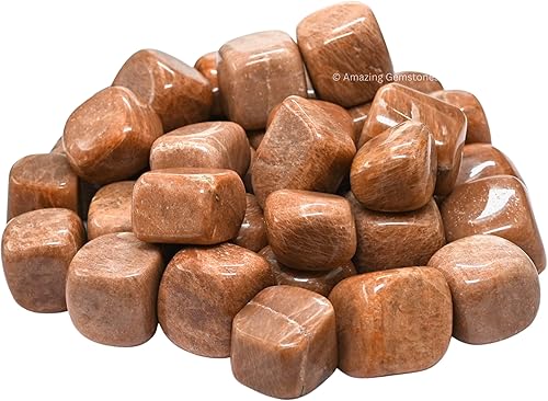 Miniatura 2 de Piedras pulidas de cristal de luna de durazno de más de 1000 quilates, piedras pulidas, piedras preciosas naturales para curación, cristales de