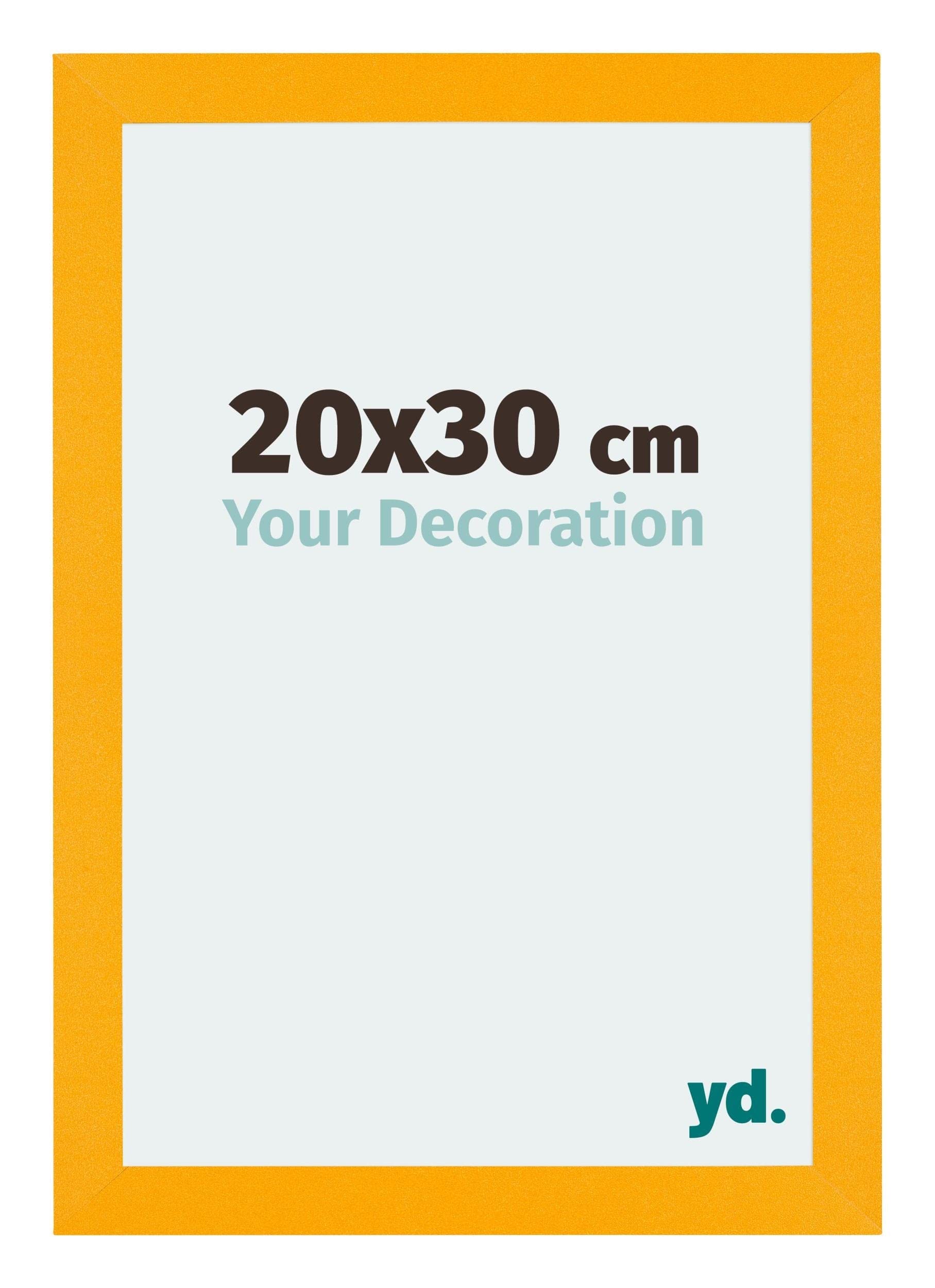 Your Decoration - Picture Frame 20x30 cm - Yellow - Decorative Wall Frame in MDF with Antireflection - Frame 20x30 - Mura — image 1