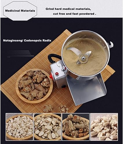 Miniatura 8 de 700G Granos Eléctricos Especias Hebals Cereales Café Alimentos Secos Molino Harina Trituradora de Polvo