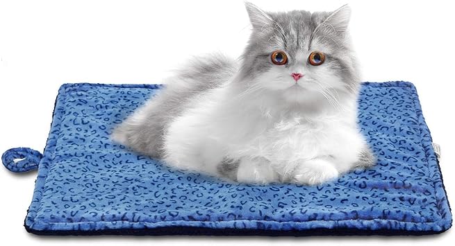Amazon ペットマット 猫 犬 ベッドマット 柔らか 毛布 ペット用ブランケット 小動物 クッション 布団 洗える 両面使用可能 滑り止め54 40cmブルー Marunda ベッドマット 通販