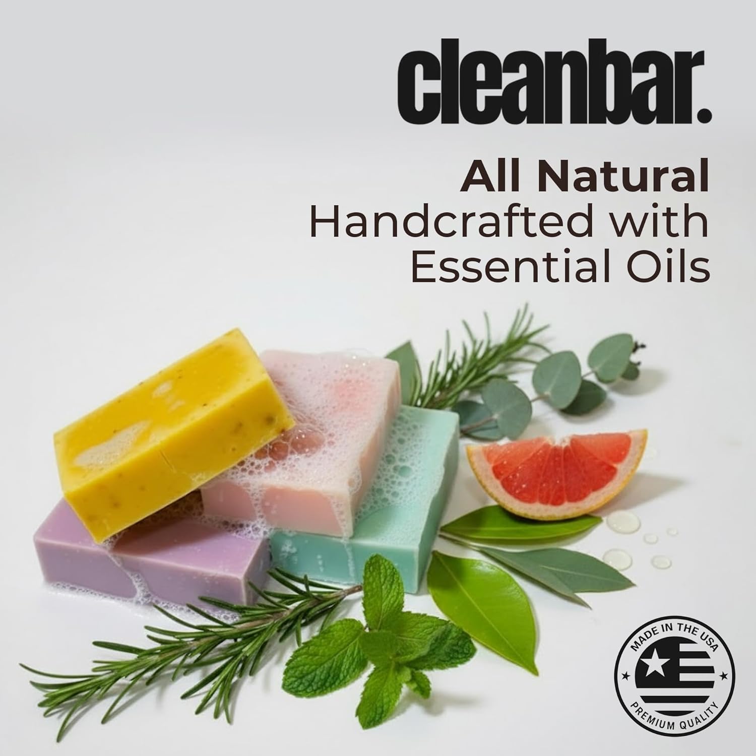 All Natural Bar Soap Bundle - Thieves Please 3 Pack Gift Set (4.5 oz each, 3 bars)