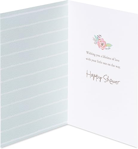 Miniatura 2 de American Greetings Tarjeta para bebé niña vida de amor