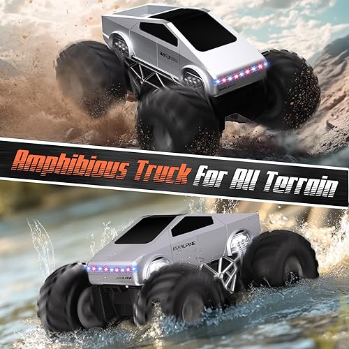 Miniatura 6 de Auto a control remoto, escala de autos RC 116, vehículo eléctrico todo terreno, luces LED, juguetes Monster Trucks, regalo de cumpleaños para niños,
