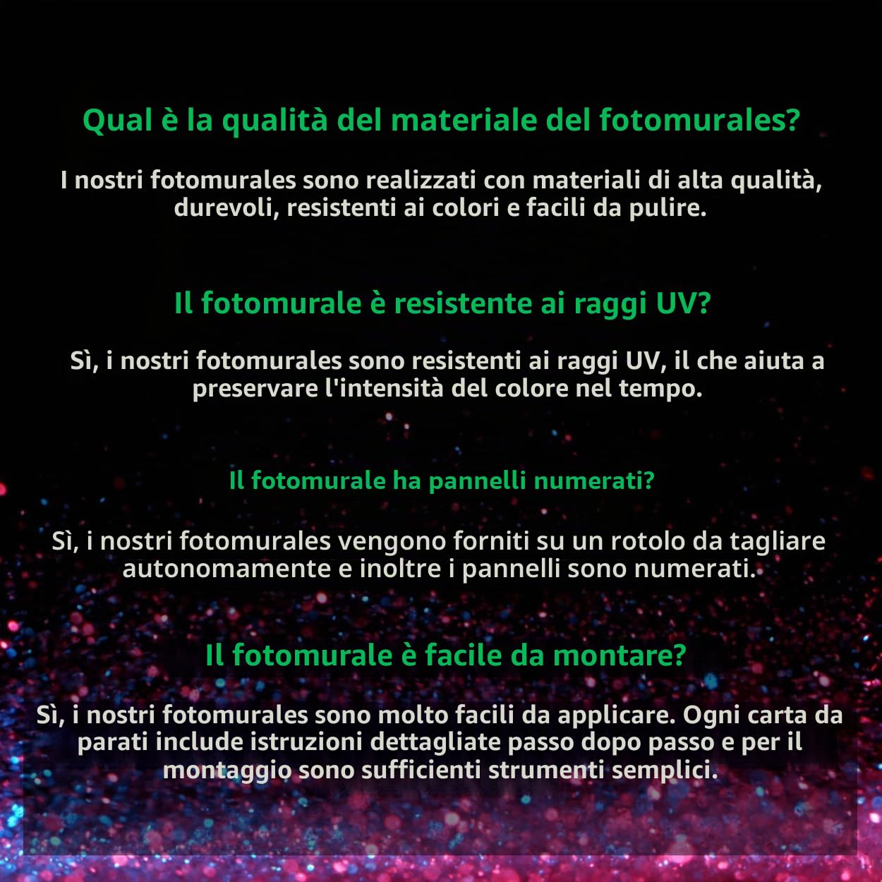WallArena Carta Da Parati Moderna Fotografica Bambini Cameretta Arcobaleno Pastello - Include Colla - Design Carta per Camera Ragazza Fotomurali In Tessuto Non Tessuto TNT (368x254 cm - 4 Strisce)