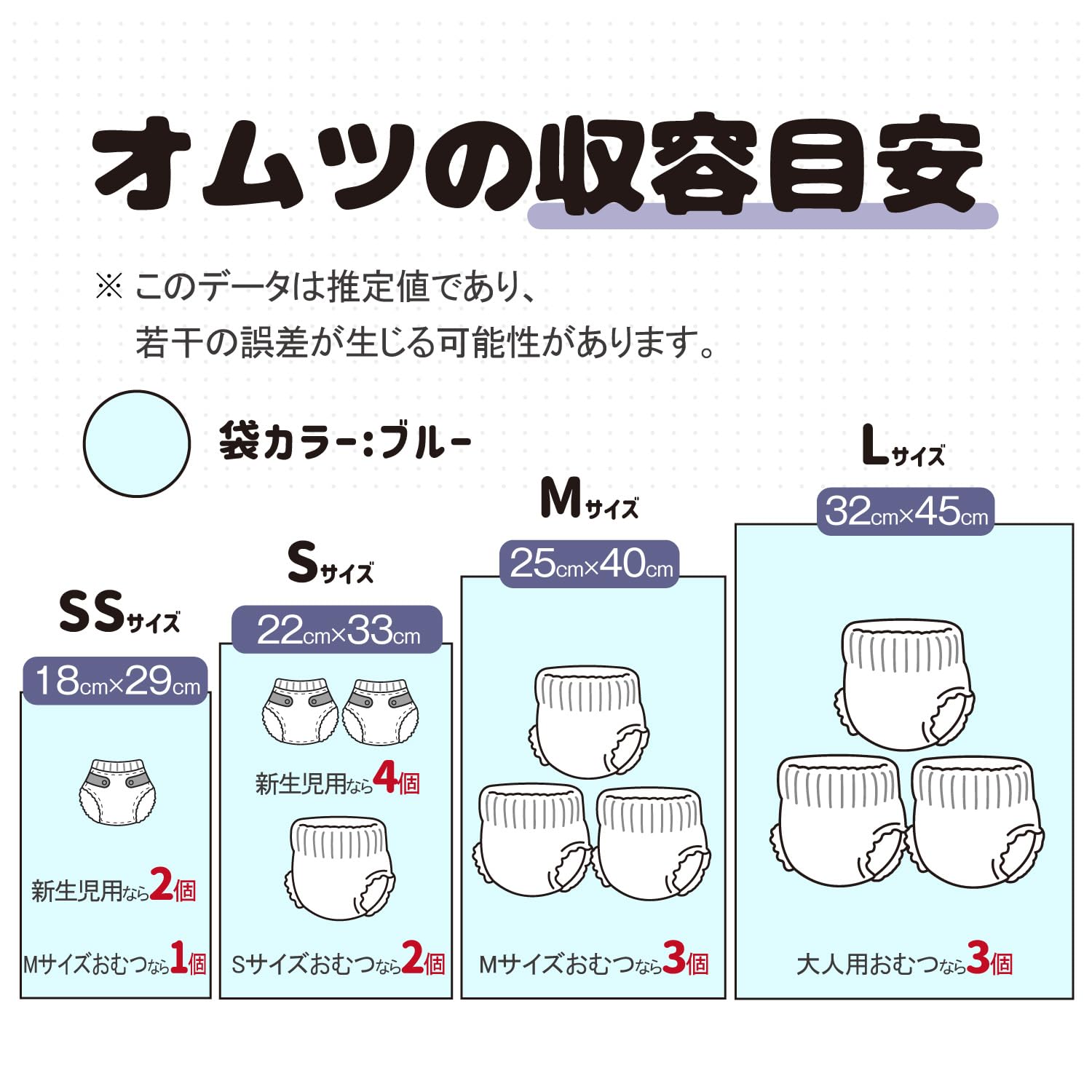 おむつ7袋 Amazon.co.jp: Bbaoo おむつが臭わない袋 SSサイズ 300枚 18×29cm