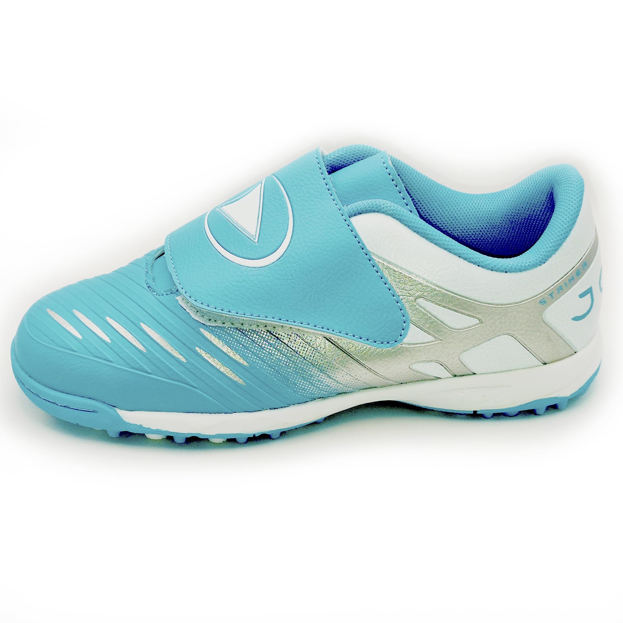 Botas de Fútbol Niños Multitacos sin Cordones Zapatillas MicroTacos Césped Sintético Artificial Turf Zapatos Futbol Niñas