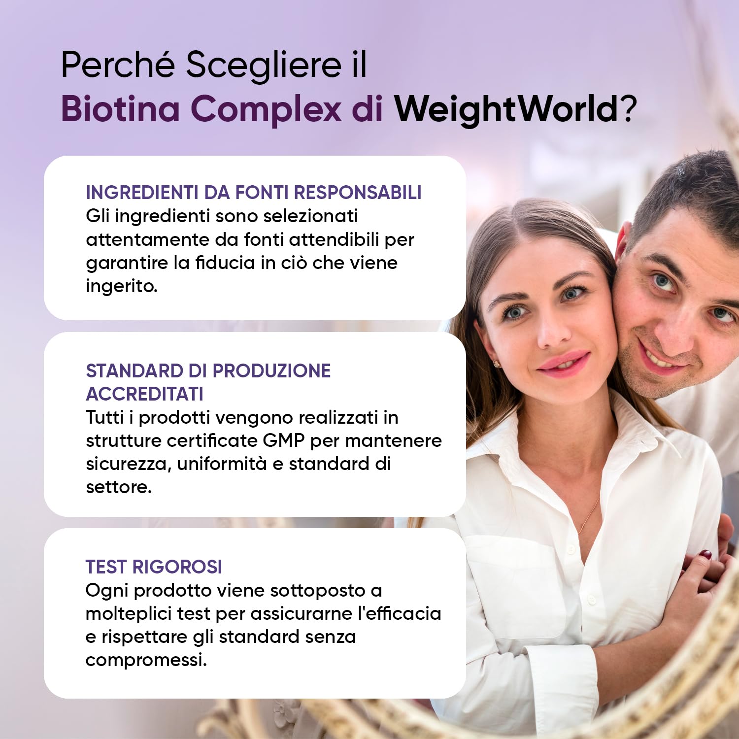 Biotina Capelli 450μg, Cheratina e Zinco, 400 Microcompresse Vegane (13+ Mesi di Scorta), Integratori per Capelli con 4 Nutrienti, La Biotina Contribuisce al Mantenimento di una Pelle Normale (EFSA)