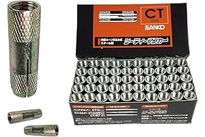 Sanko 3/8 in. "Grip" Concrete Anchor for Optimal Grip and Reliability