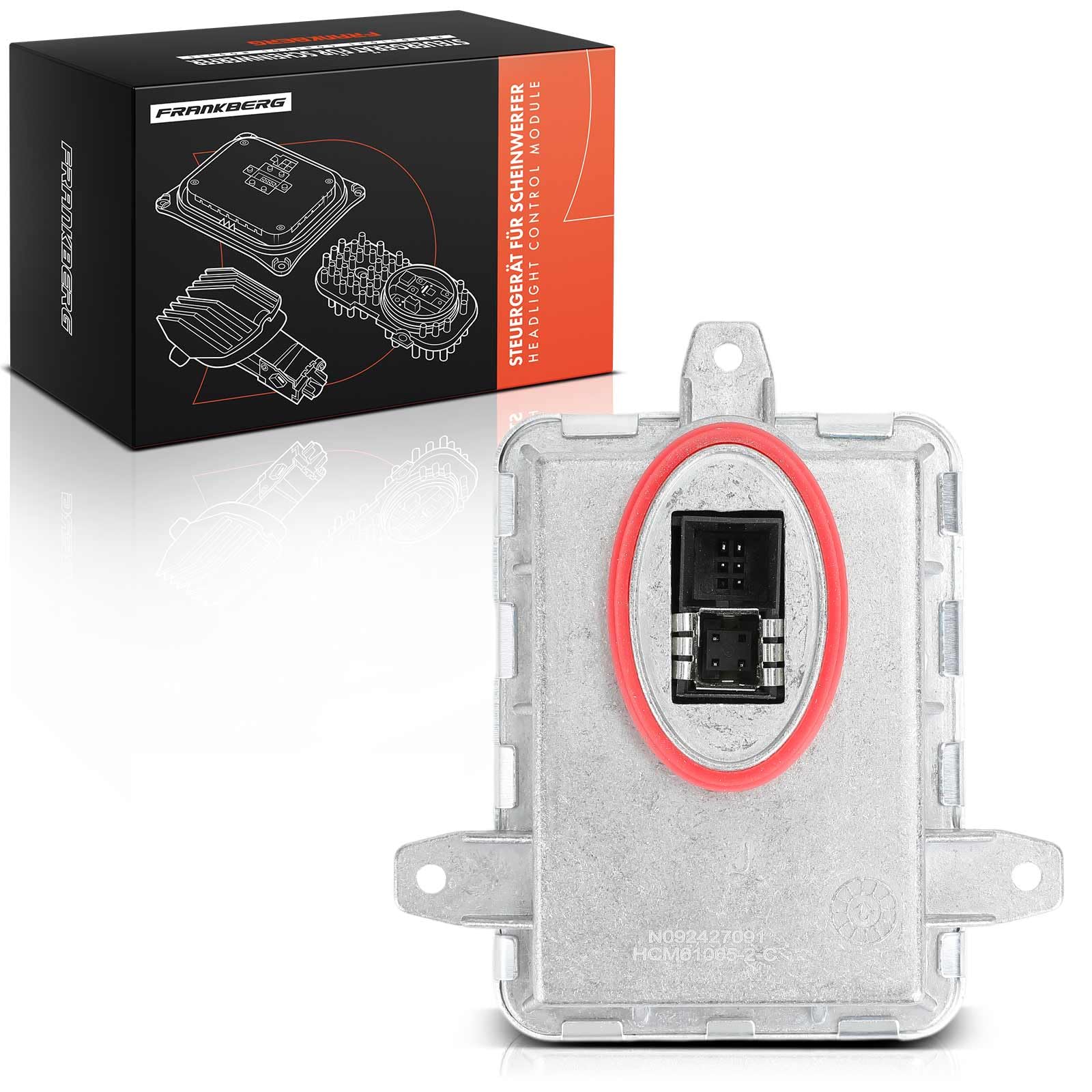 Frankberg Xenon Unità di controllo su entrambi i lati Compatibile con Serie 3 E90 Serie 3 Cabriolet E93 Serie 3 Coupé E92 Min.i R56 Megan.e III Coupé DZ0/1 Serie 6 E63 Serie 6 Cabriolet A1669002800