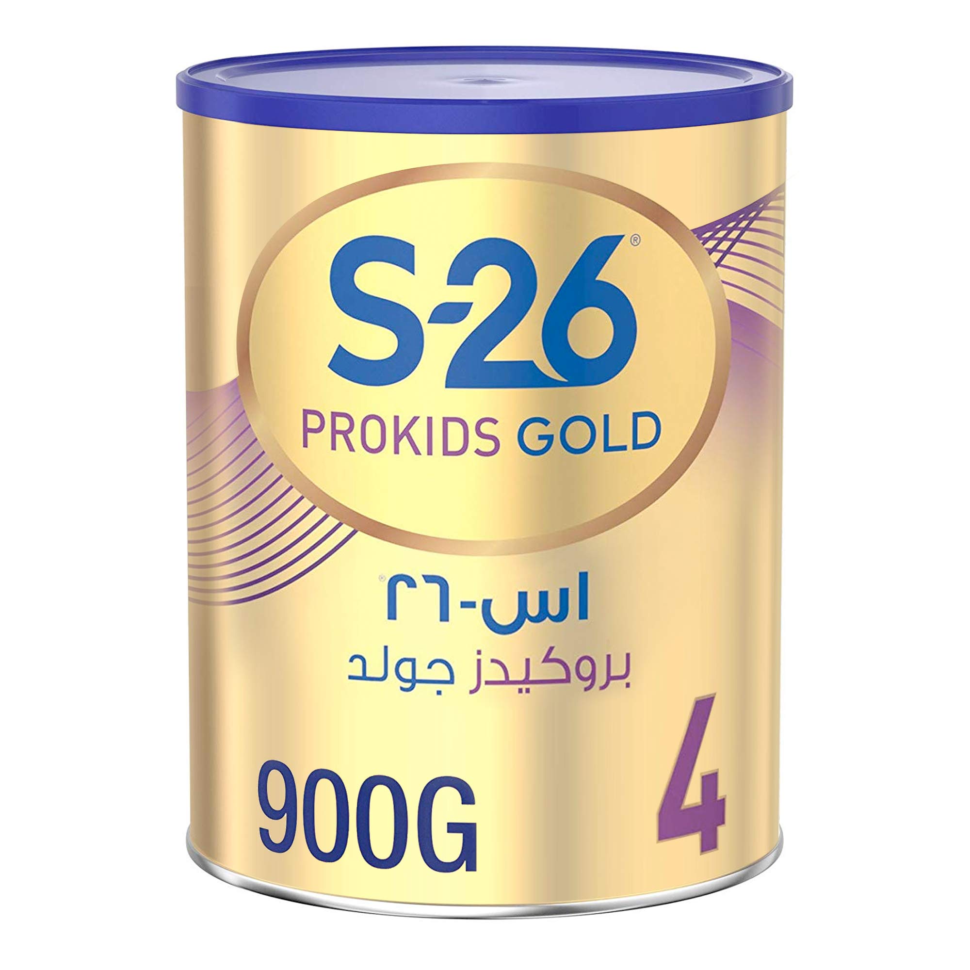 Wyeth Nutrition S26 Prokids Gold Stage 4, 3-6 Years Premium Milk Powder for Kids Tin, 900g, Promo Pack