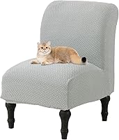 Vista 20 de JIAN YA NA Funda para Silla de Acento sin Brazos, Funda Elástica para Silla sin Brazos de Spandex, Fundas para Sillas sin Brazos, Funda para Silla