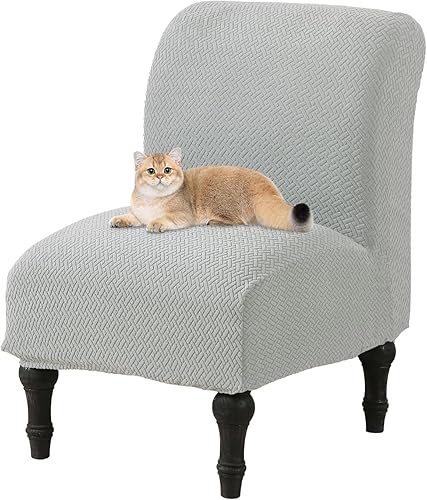 JIAN YA NA Funda para silla decorativa sin brazos, funda elástica para silla sin brazos, fundas de elastano para sillas sin brazos, fundas