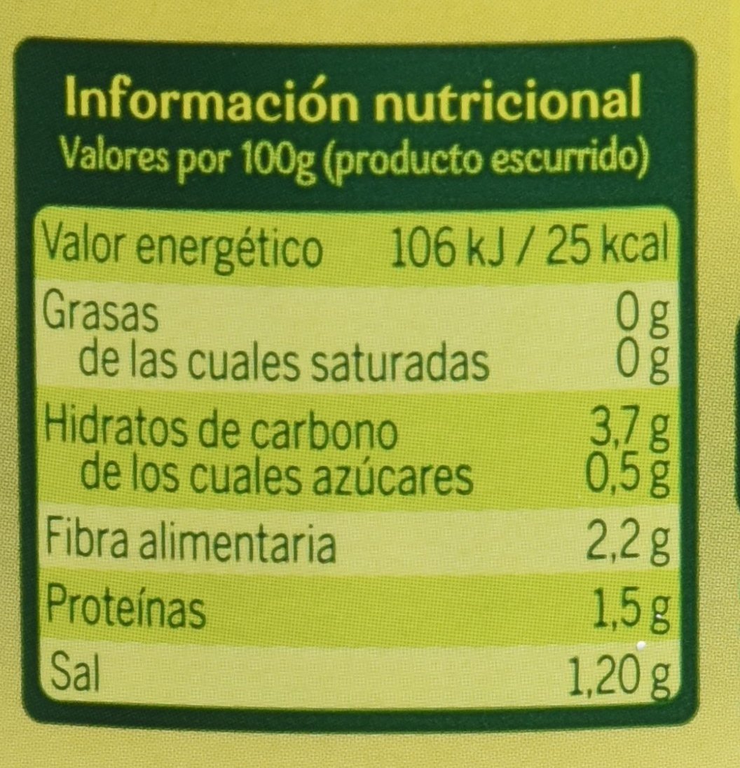 Gvtarra Alcachofas Mitades - Paquete de 6 x 400 Gramos