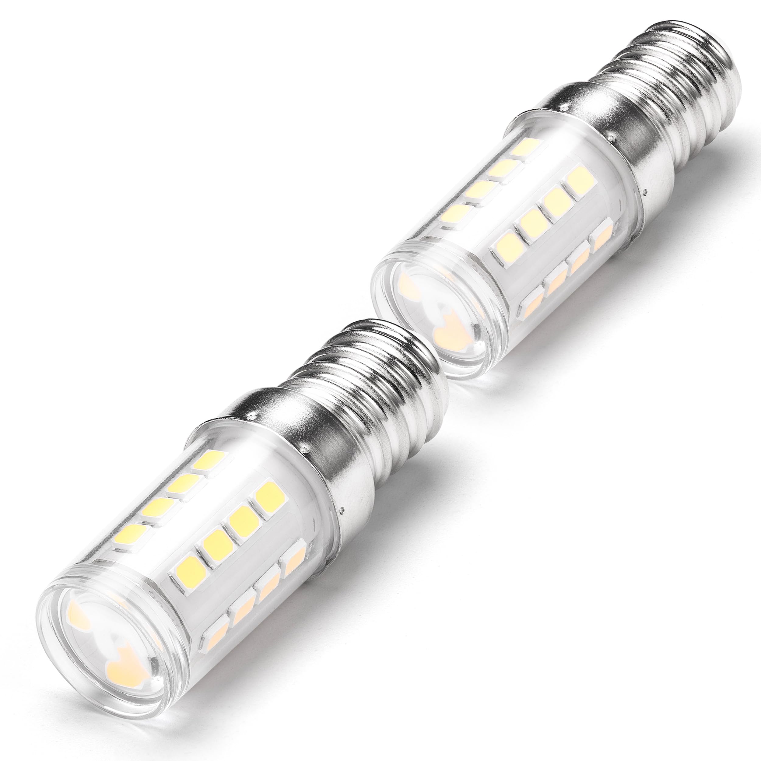 E14 LED Bulb 25W Equivalent, 6500K White Small Edison Screw Light Bulb 2PCS