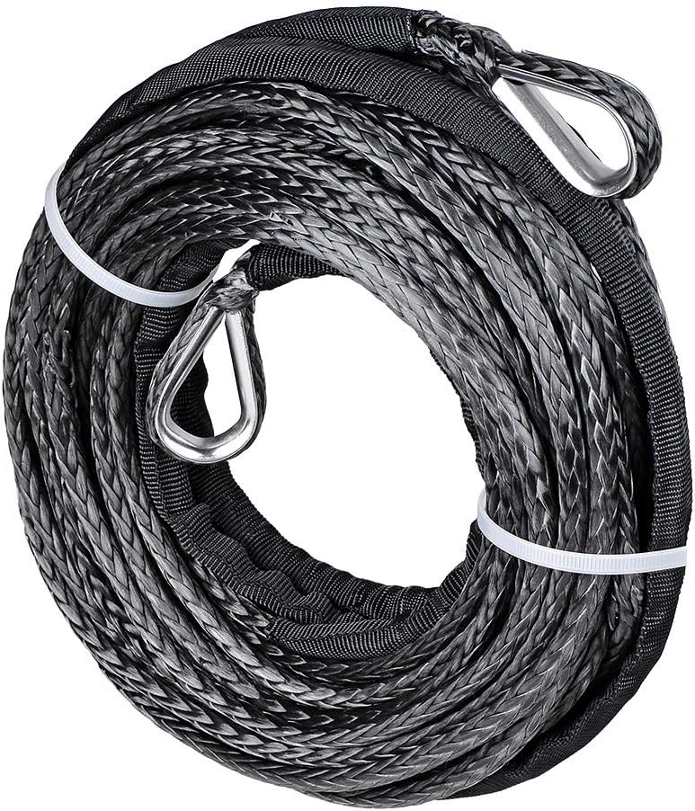 Amazon.com: Astra Depot Black 50ft Synthetic Rope Extension for Off ...