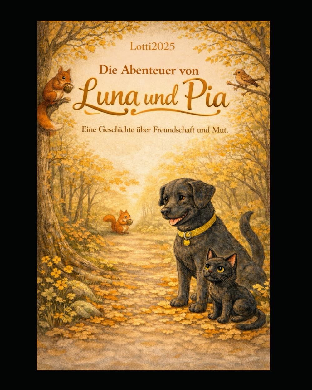 Die Abenteuer von Luna und Pia: Eine Geschichte über Freundschaft und Mut