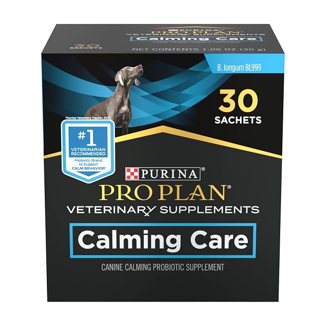 Purina Pro Plan Veterinary Supplements Calming Care - Calming Dog Supplements - 30 ct Boxes