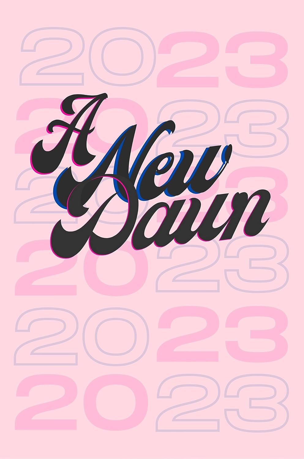 A New Dawn 2023 More than 240 Lined Blank Pages Notebooks for Women Girls Students by Isabel,