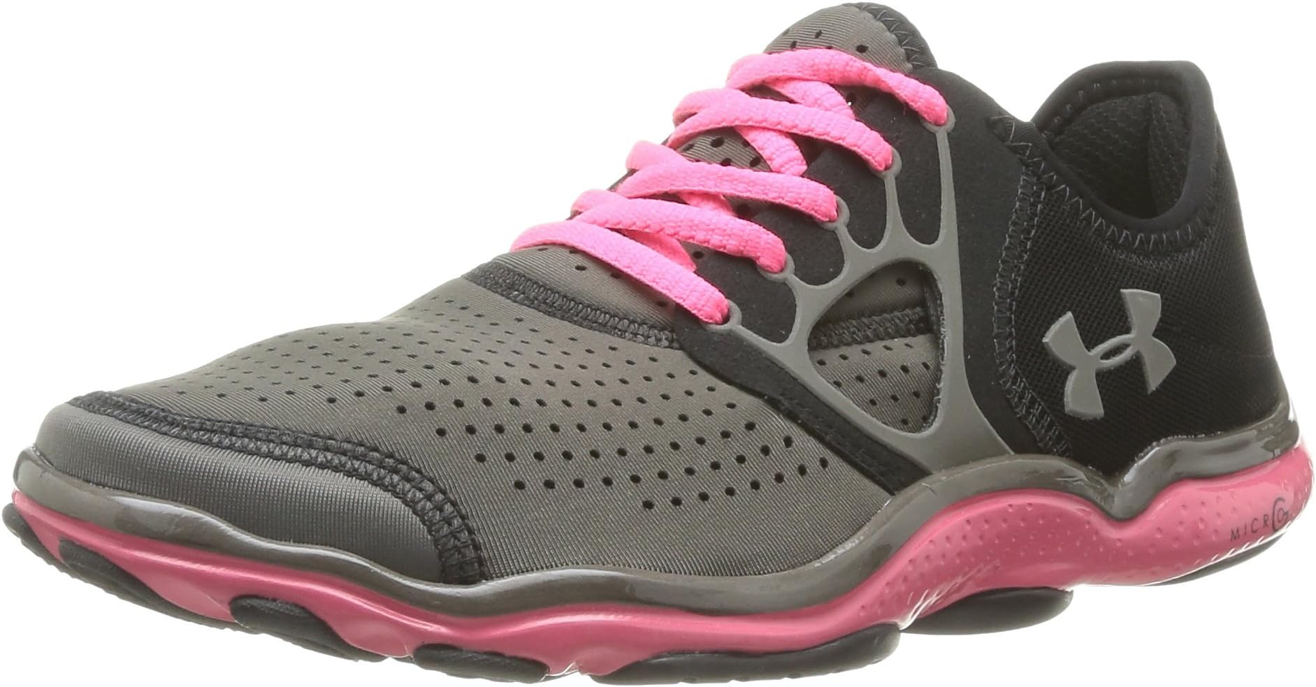 Under Armour Lady UA Feather Radiate Running Shoes - 10 - Black
