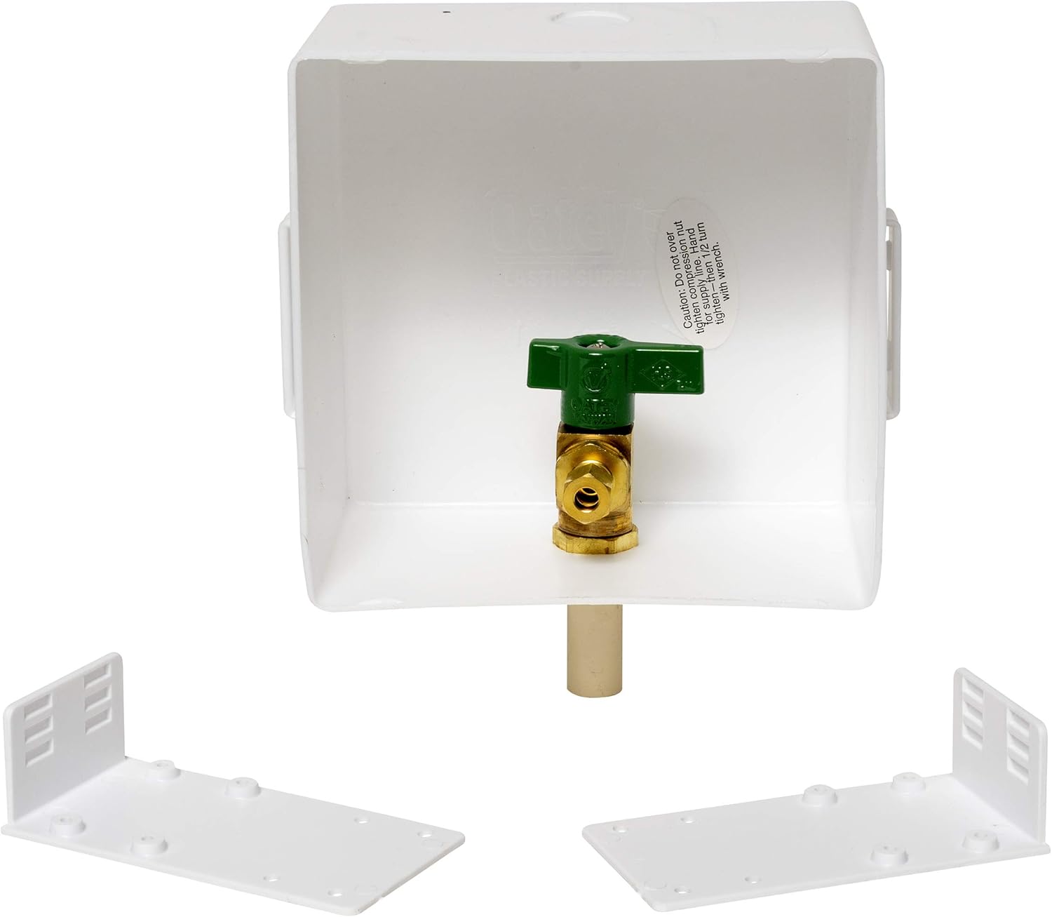 Square, 1/4 Turn, CPVC, Low Lead - Contractor Pack