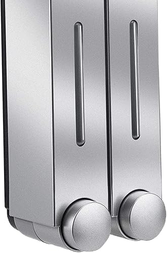 Miniatura 4 de Dispensador de jabón montado en la pared, loción de ducha, champú y gel Cotainer para baño, inodoro, oficina, cafetería, restaurante, hotel, triple