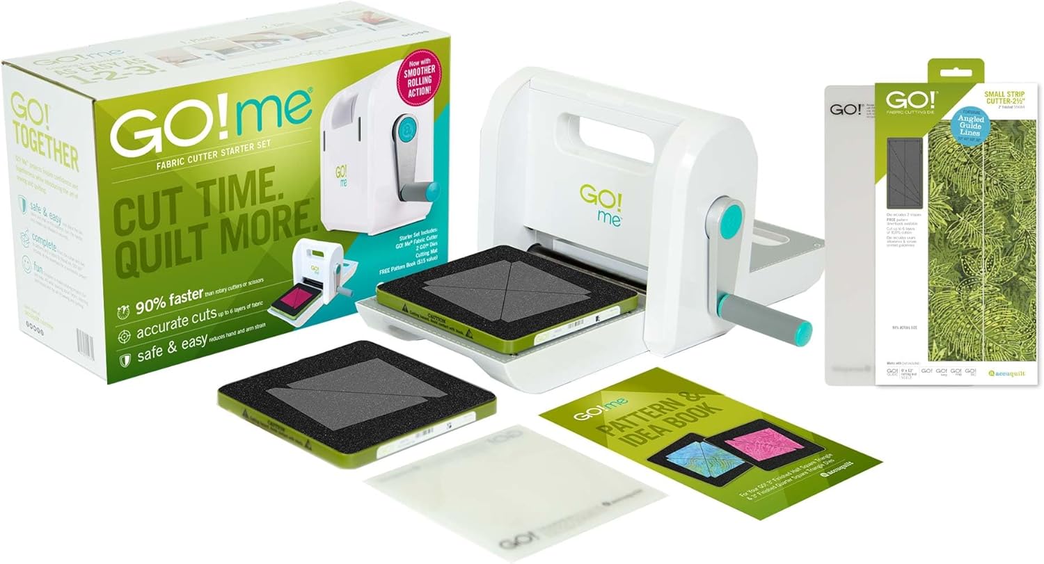Accuquilt GO! Me Small Strip on the Accuquilt GO! Starter Pack