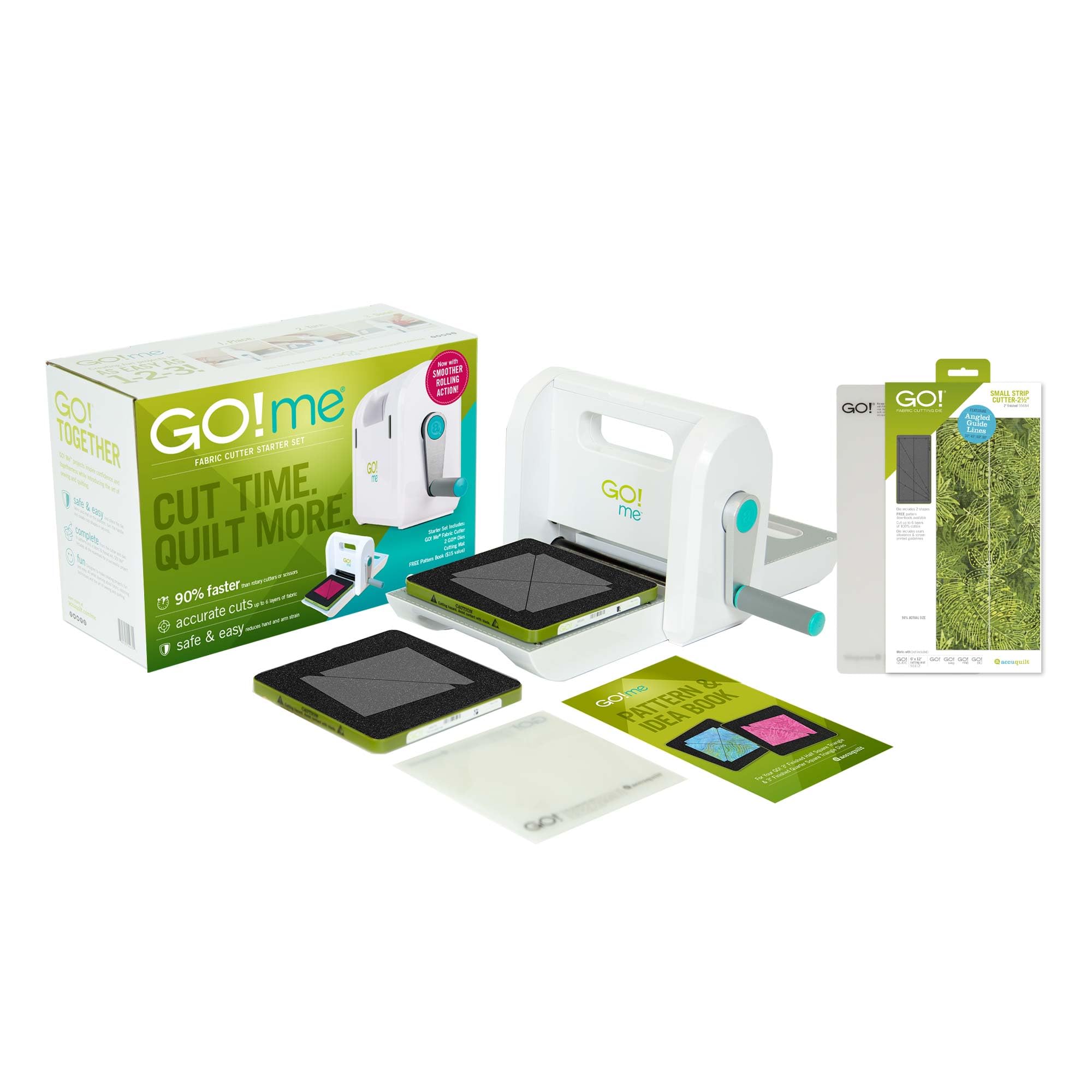 Accuquilt GO! Me Small Strip on the Accuquilt GO! Starter Pack