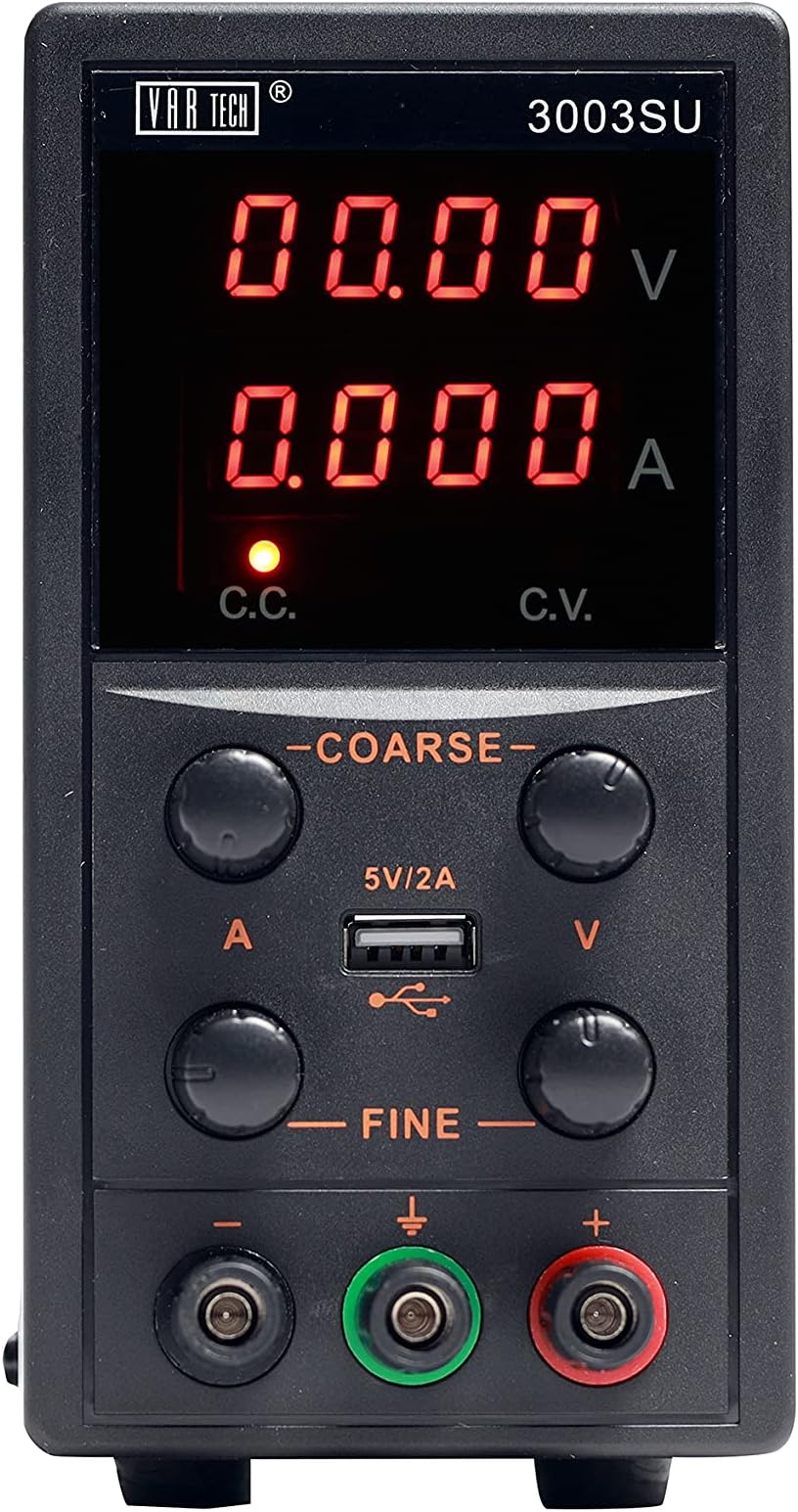 VAR TECH 3003 SU DC Power Supply 30V 3A SMPS Based with USB Output