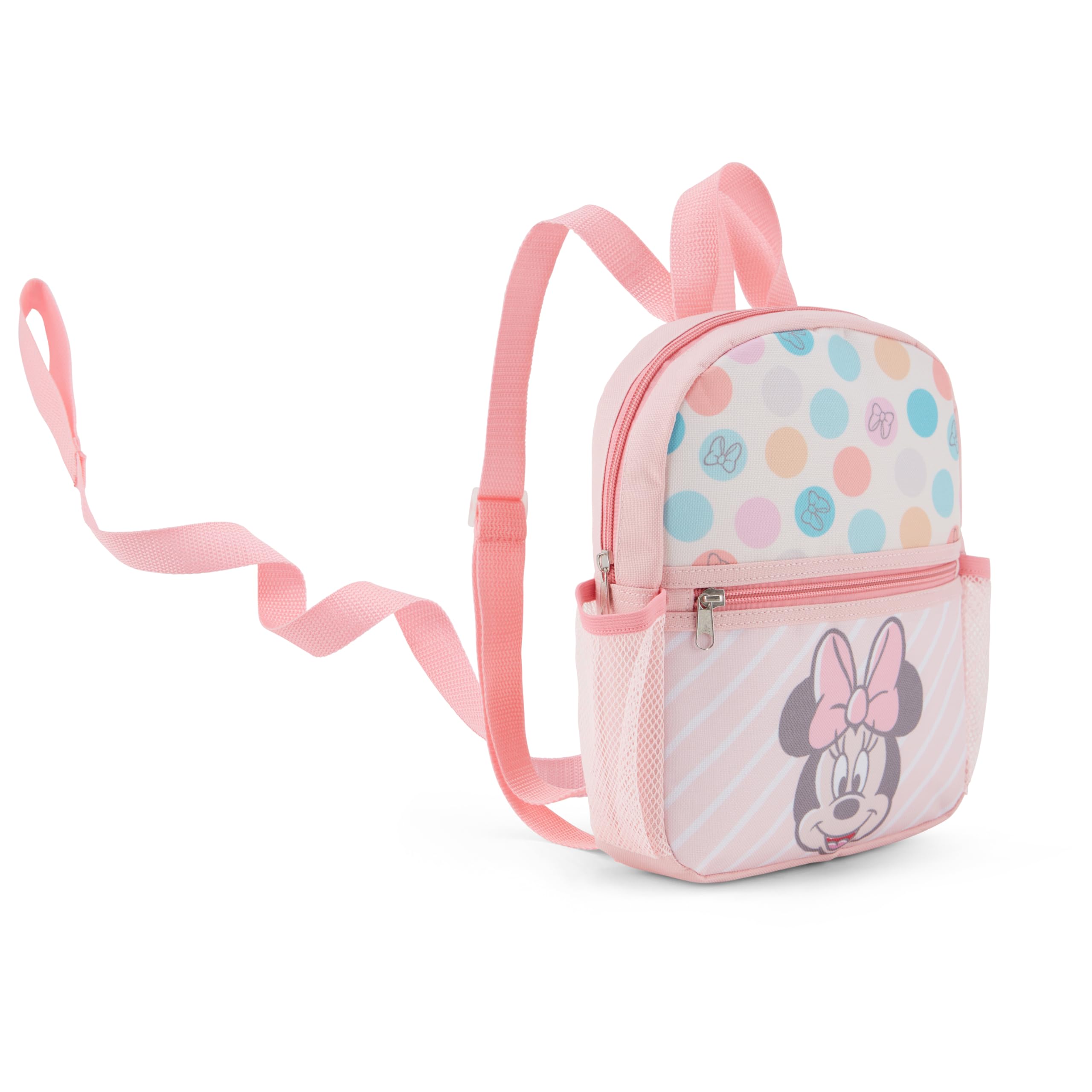 Disney Mochila con arnés con correa extraíble – Mochila de seguridad para niños pequeños – Mini mochila antipérdida para niños – Mochila con arnés para niños y niñas