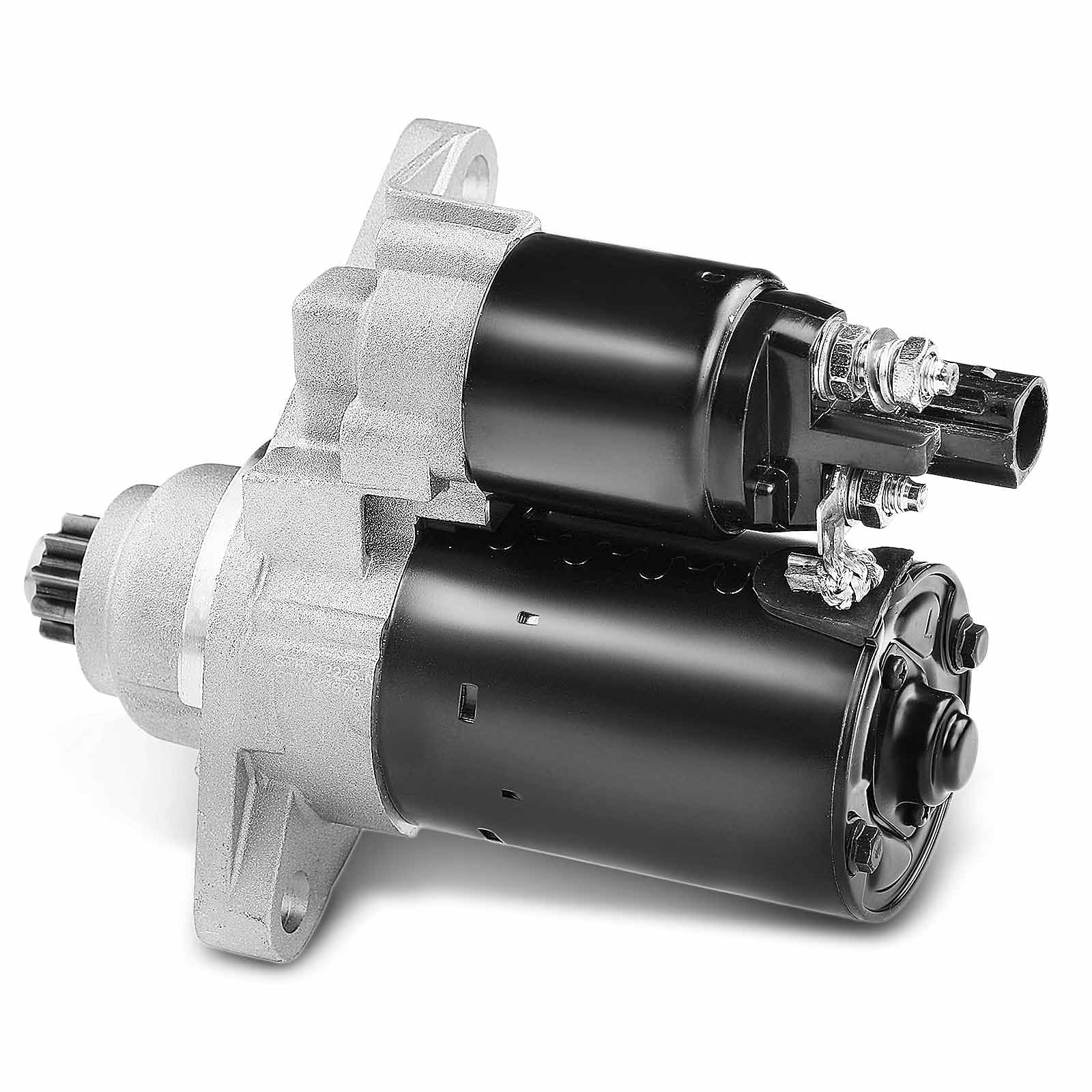 Frankberg Anlasser Starter Auto 10 Zähnezahl Kompatibel Golf VI 5K1 Polo 6C1 6R1 Fabia II 542 Polo 9A 9N 02T911023S