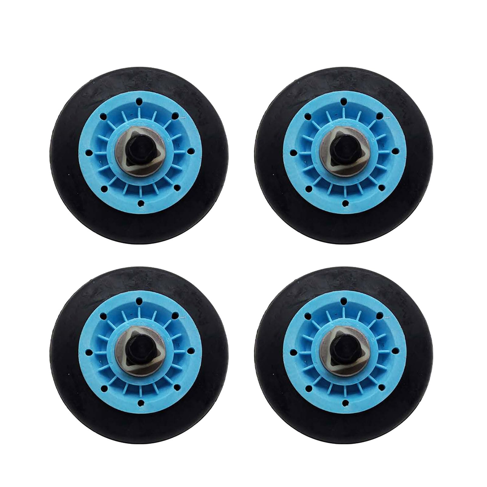 4Pcs DC97-16782A Rullo di ricambio del tamburo dell'essiccatore Accessori di facile installazione per AP4373659 AP5325135 Kit di riparazione accessori