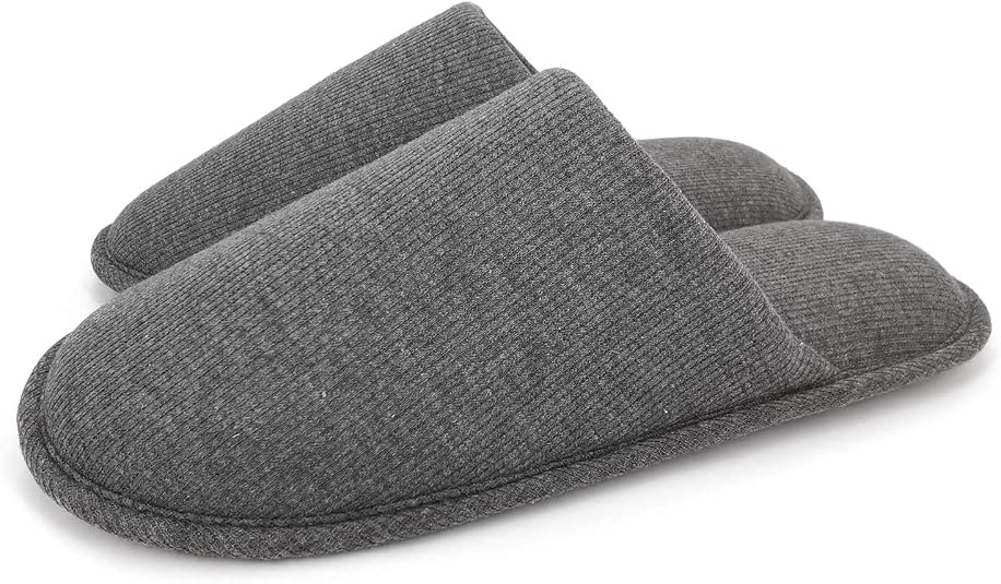 Ofoot Chaussons Homme En Coton Bio – Confort, Léger, Lavable Et Anti-Odeur !