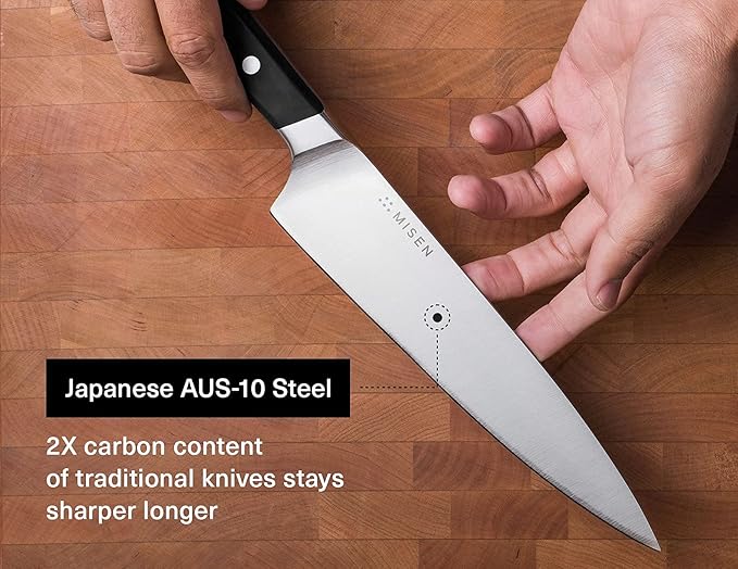 Set Cuchillos Cocina 3 Piezas Acero Inoxidable miniatura 3